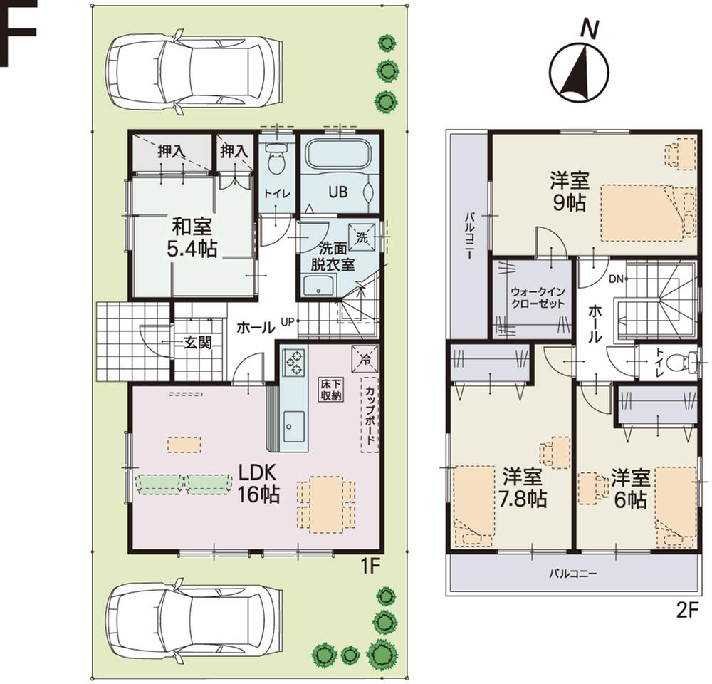 Floor plan. Property Location: Saitama Prefecture Yoshikawa City Nakano 176-1 