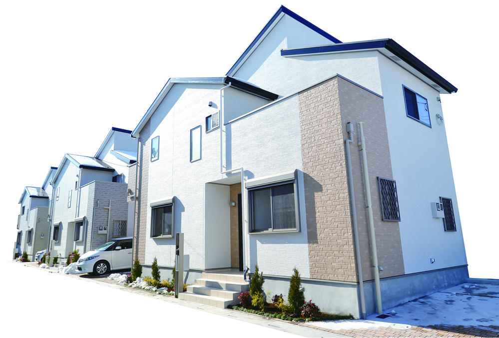 Local appearance photo. A ~ C Building is all-electric and the meter module «Yoshikawa Nakano II newly built condominiums»! 