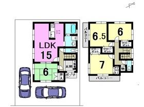 Floor plan. 19,800,000 yen, 4LDK, Land area 133.6 sq m , Building area 98.81 sq m