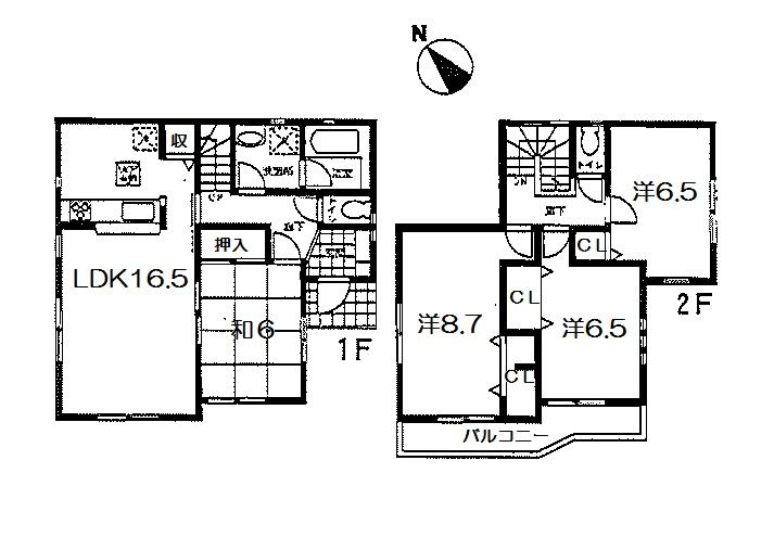 Other. 2 Gochi is 25,500,000 yen! Parking three Allowed!