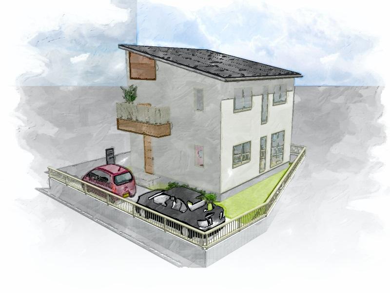 Building plan example (Perth ・ appearance).  ◆ No. 6 areas ◆ Building plan example (11kw)
