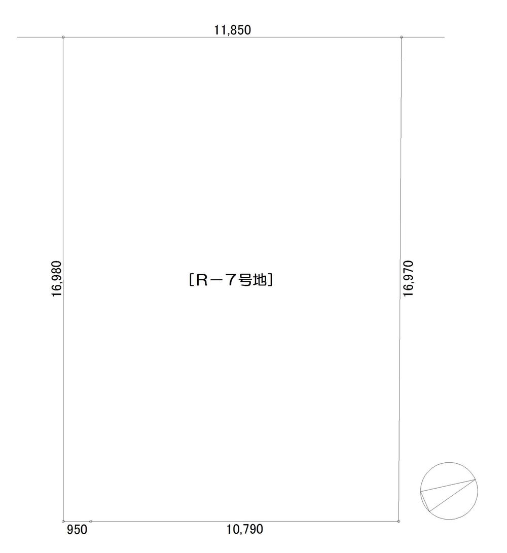 Compartment figure. Until Piago Matsubara shops 1190m