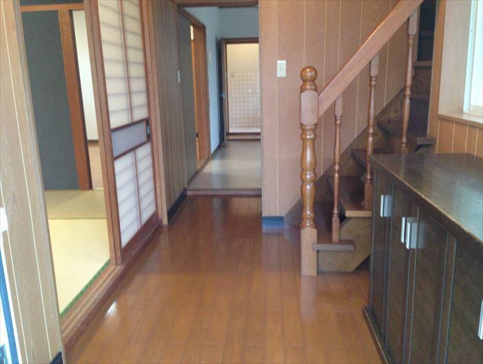 Entrance. Bright entrance