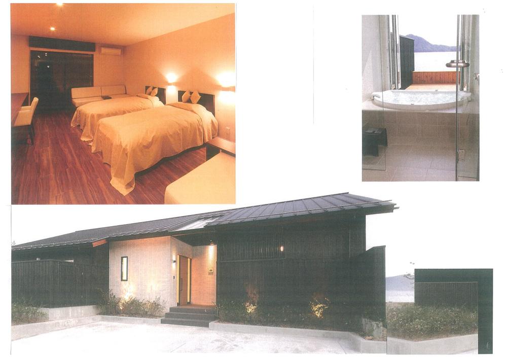 Compartment view + building plan example. Building plan example, Land price 1.2 million yen, Land area 127.97 sq m , Building price 15 million yen, Building area 82.8 sq m