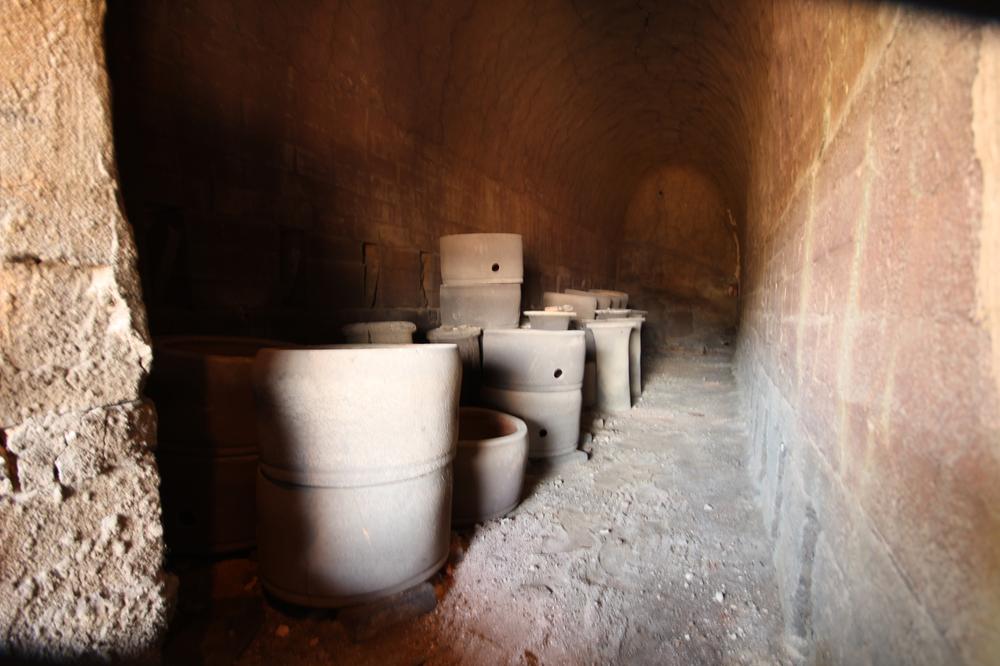 Other local. Climbing kiln Inside