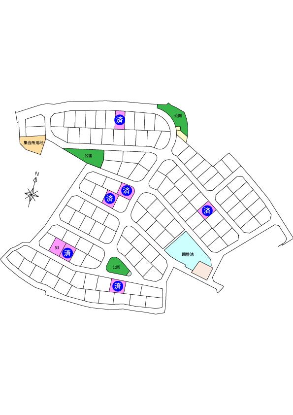 Compartment figure. Land price - compartment view
