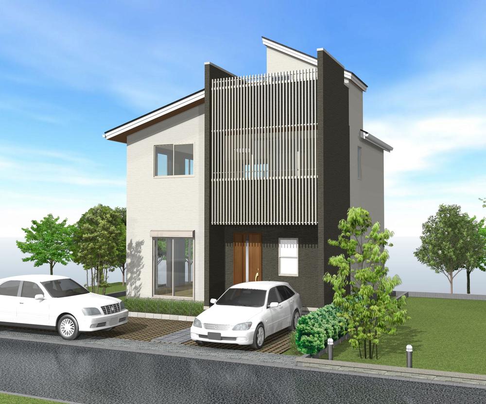 Building plan example (exterior photos). No. 23 Location: Reference plan external view