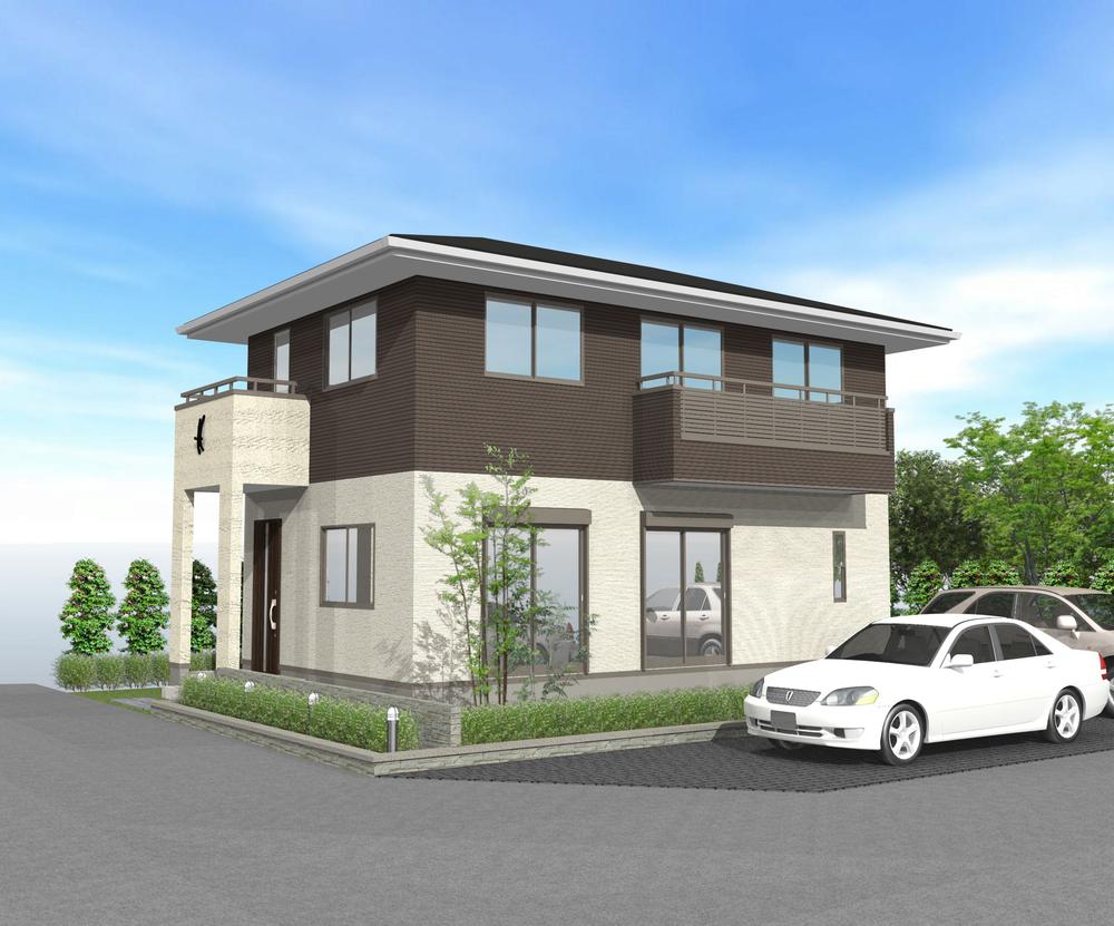 Building plan example (exterior photos). No. 41 Location: Reference plan external view