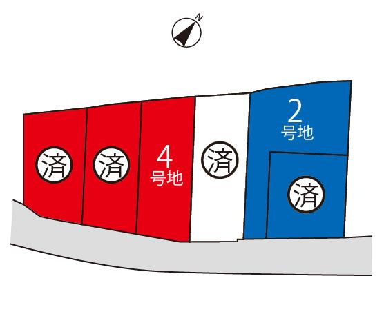 Compartment figure. Land prices -  ※ Compartment Figure