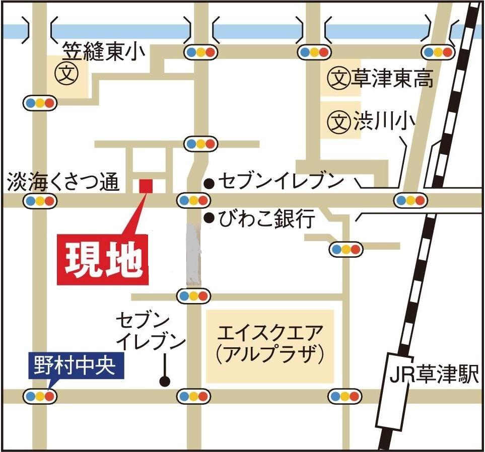 Local guide map. It is a local guide map