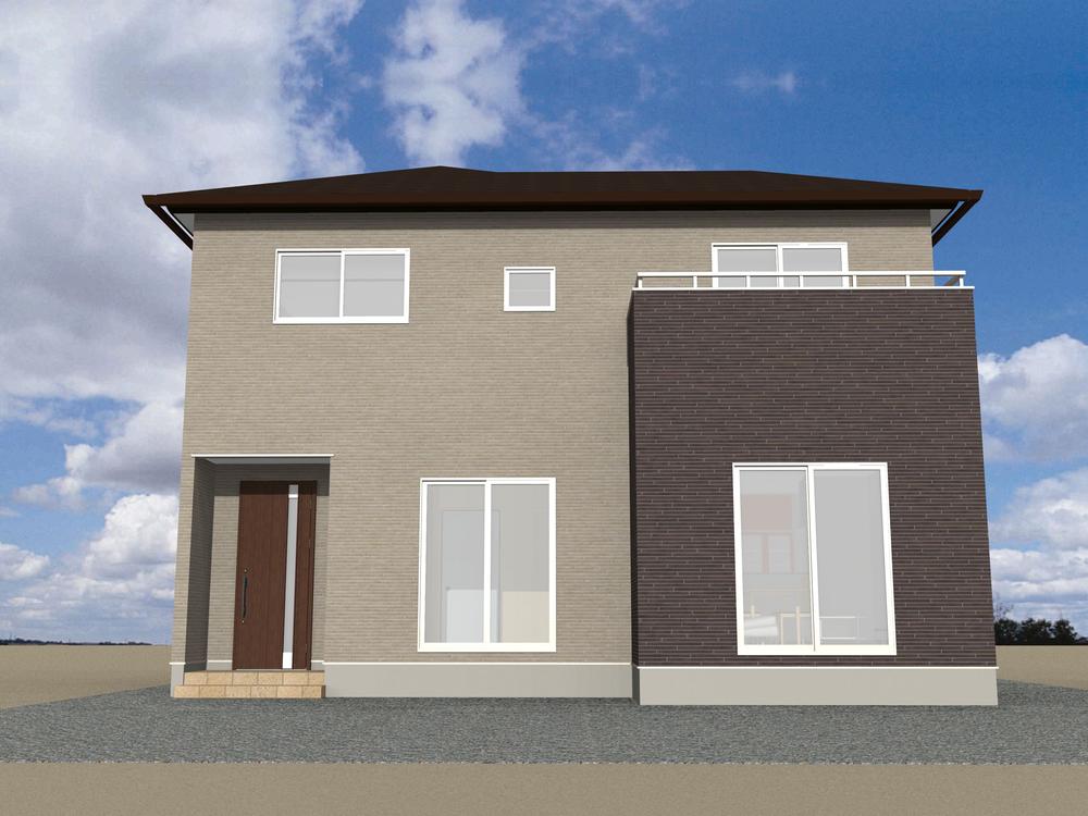 Building plan example (exterior photos). Complete image is Perth! Because we are facing the south-facing road, Day is good ☆