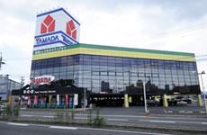 Home center. Yamada Denki Tecc Land 1983m to Kusatsu Ritto shop