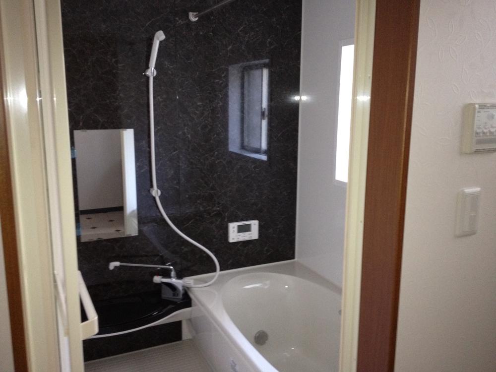 Bathroom. With bathroom dryer