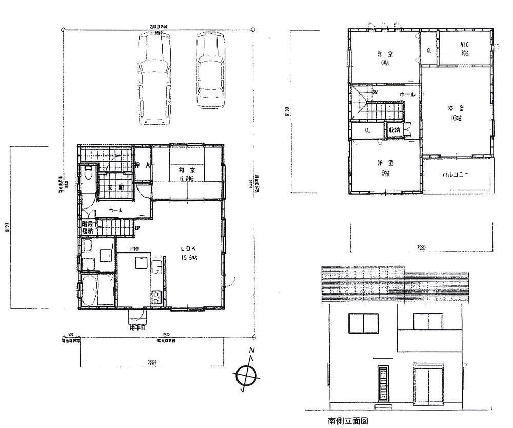 Building plan example (floor plan). Building plan example (125th place) Building Price 16.8 million yen (tax included), Building area 109.32 sq m