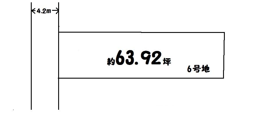 Compartment figure. 16.8 million yen, 3LDK, Land area 211.33 sq m , Building area 82.8 sq m
