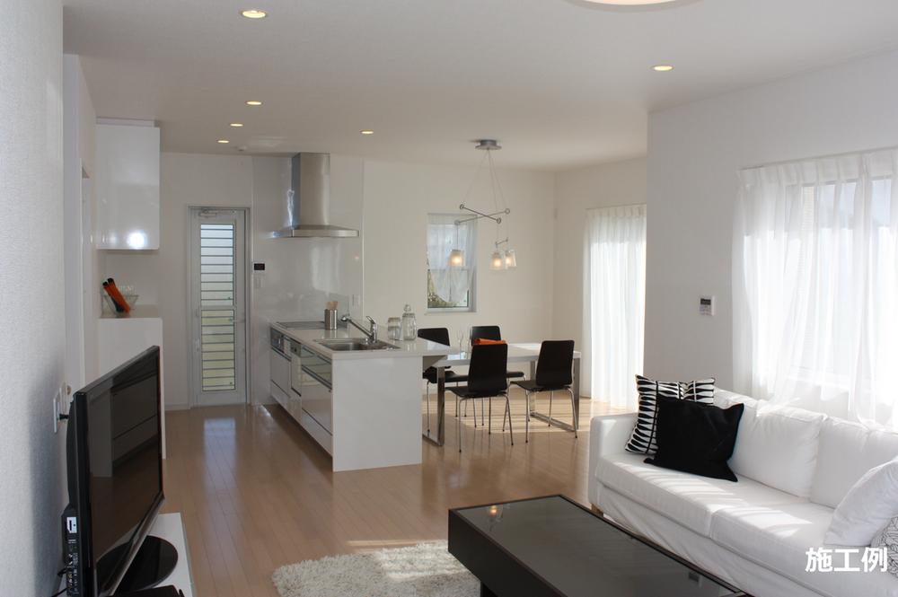 Living. Living example of construction