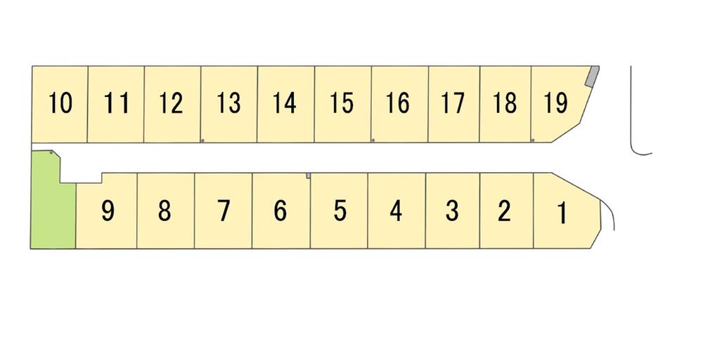 The entire compartment Figure. All 19 compartments 148.43m2 (44.90 square meters) ~ 165.29m2 (50.00 square meters)