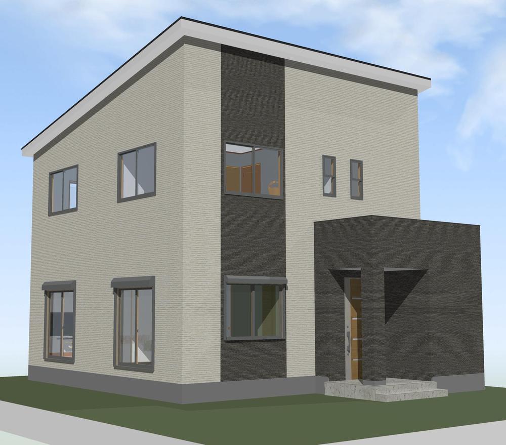 Building plan example (Perth ・ appearance). Building plan example (57 No. land) Building Price 161,370,000 yen, Building area 117.59 sq m