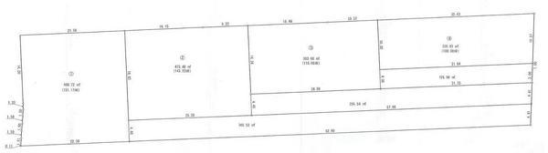 Compartment figure. Land price 13,950,000 yen, Land area 729.03 sq m