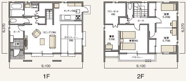 Building plan example (floor plan). Building plan example (B No. land) 2LDK + S, Land price 11 million yen, Land area 162.48 sq m , Building price 16,020,000 yen, Building area 114.26 sq m