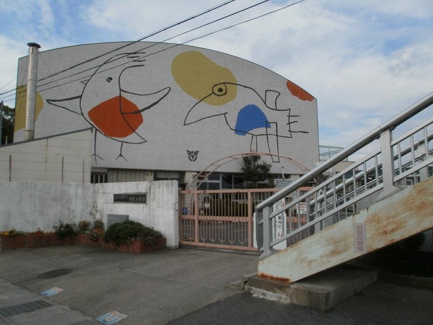 kindergarten ・ Nursery. Omihachiman Municipal Kirihara to kindergarten 1984m