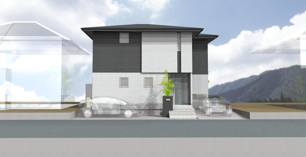 Building plan example (Perth ・ appearance). Building plan example Building price 18.6 million yen, Building area 107.64 sq m