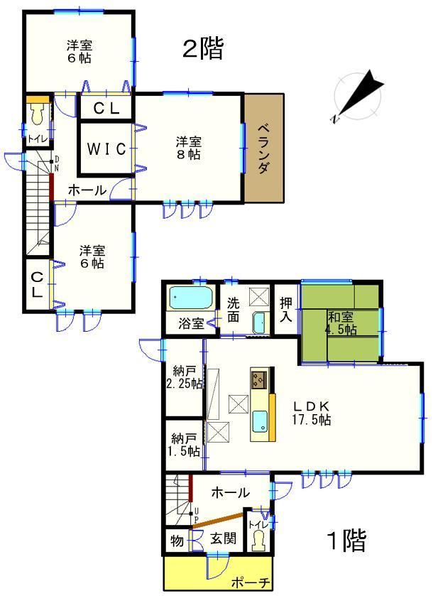 Floor plan. 4LDK + 2S, Is a floor plan of attention.