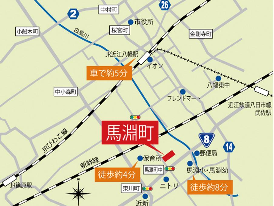 Local guide map. Local peripheral MAP