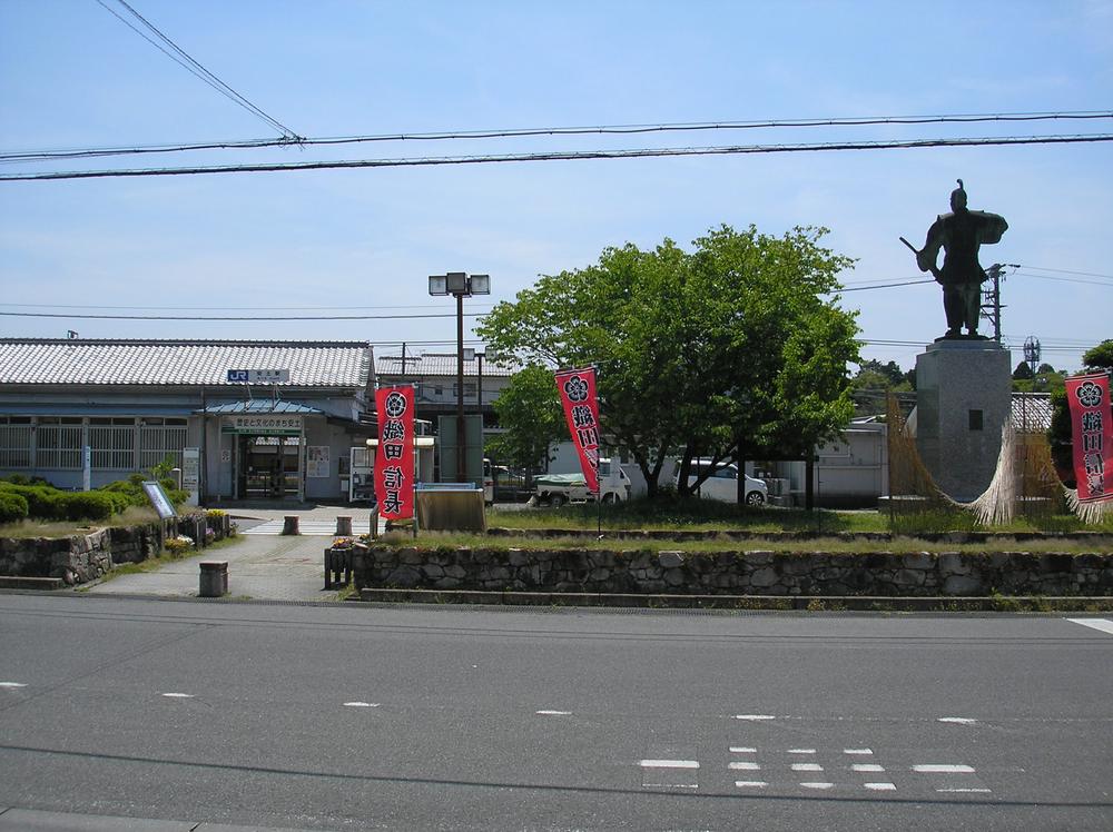 Local guide map. JR Azuchi Station