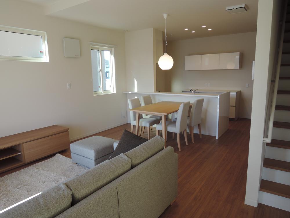 Living. Living-dining