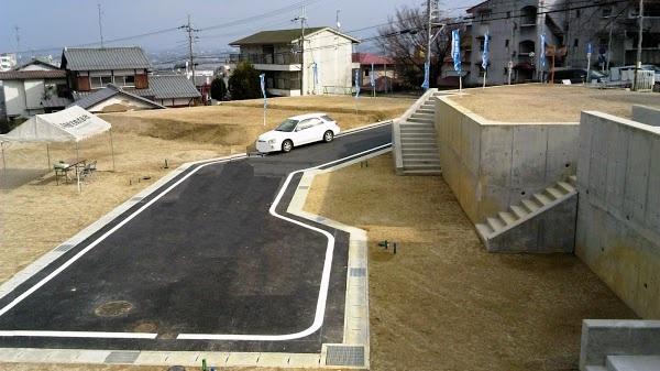 Local land photo. Appeared subdivision of all 8 compartment ☆ (From No. 6 above ground. 2013 January shooting)