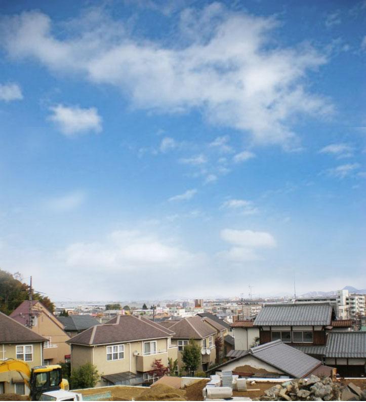 View photos from the local. Rich natural living overlooking the Lake Biwa (From the second floor Western-style side of the No. 7 land. 2013 September shooting)