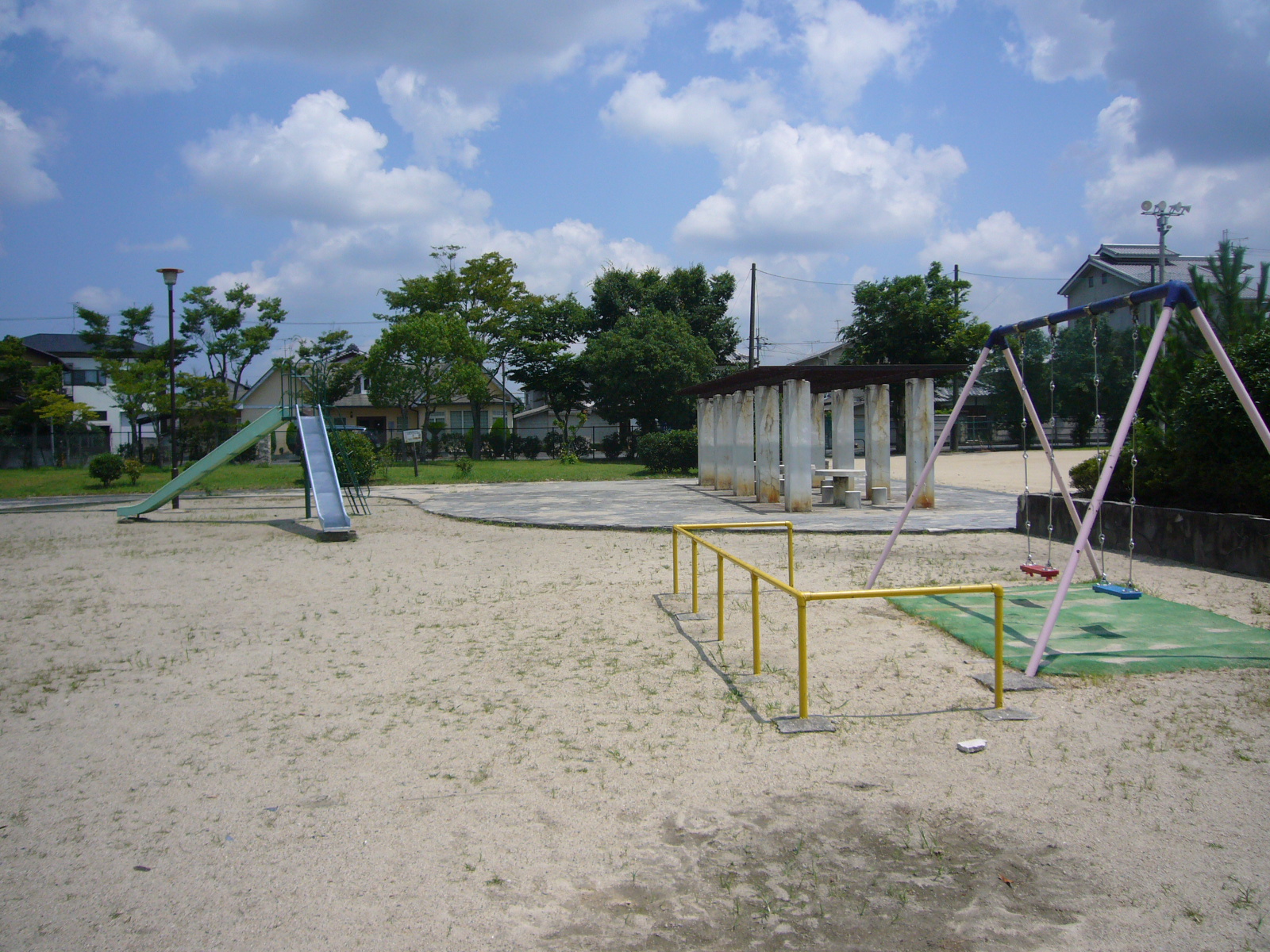 park. I am glad there is a children's playground adjacent to the 80m Town to Tagami park