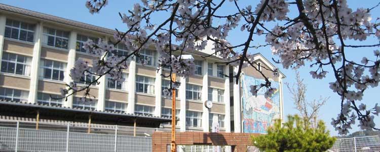 Junior high school. 675m to Otsu City Maya Junior High School