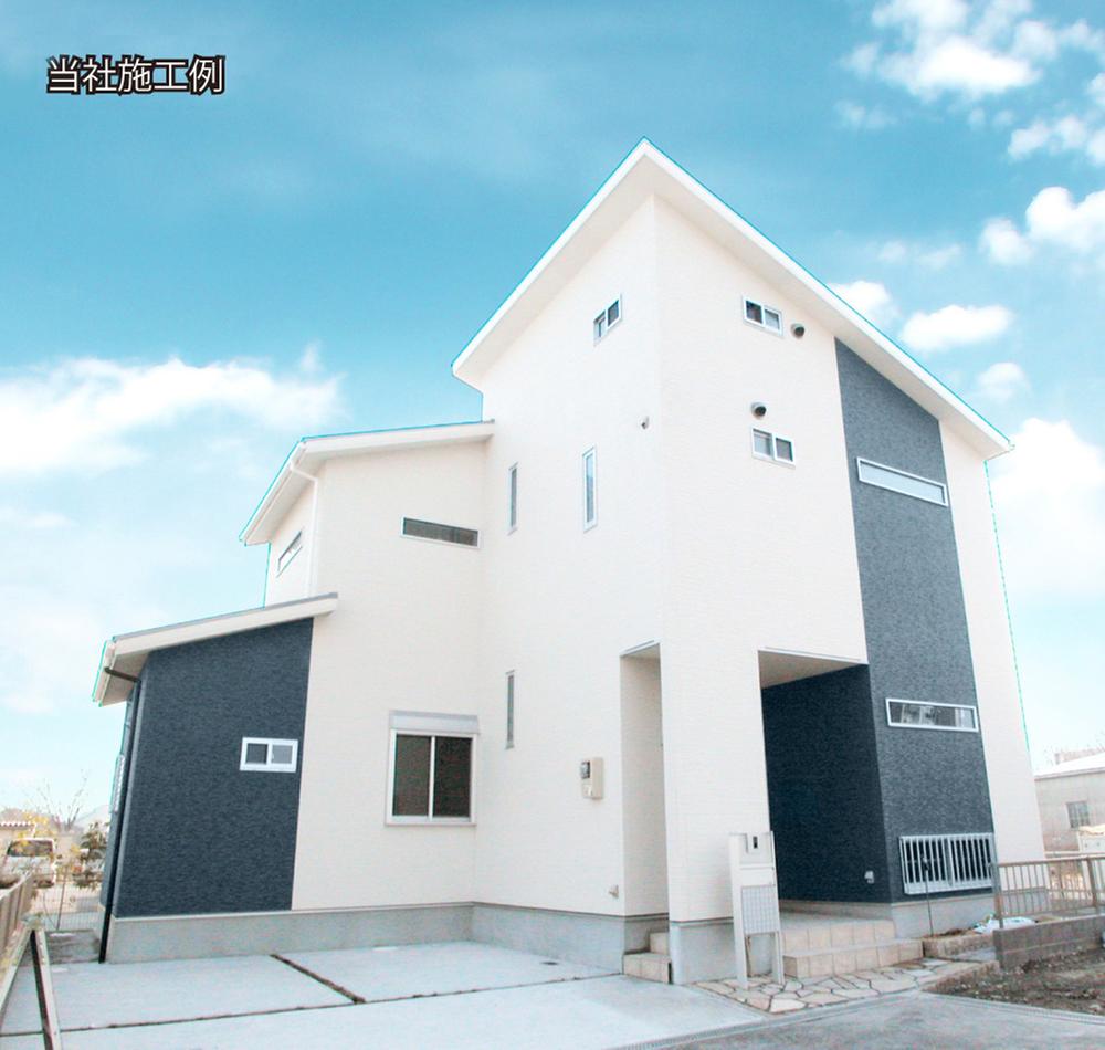 Building plan example (exterior photos). Our construction cases