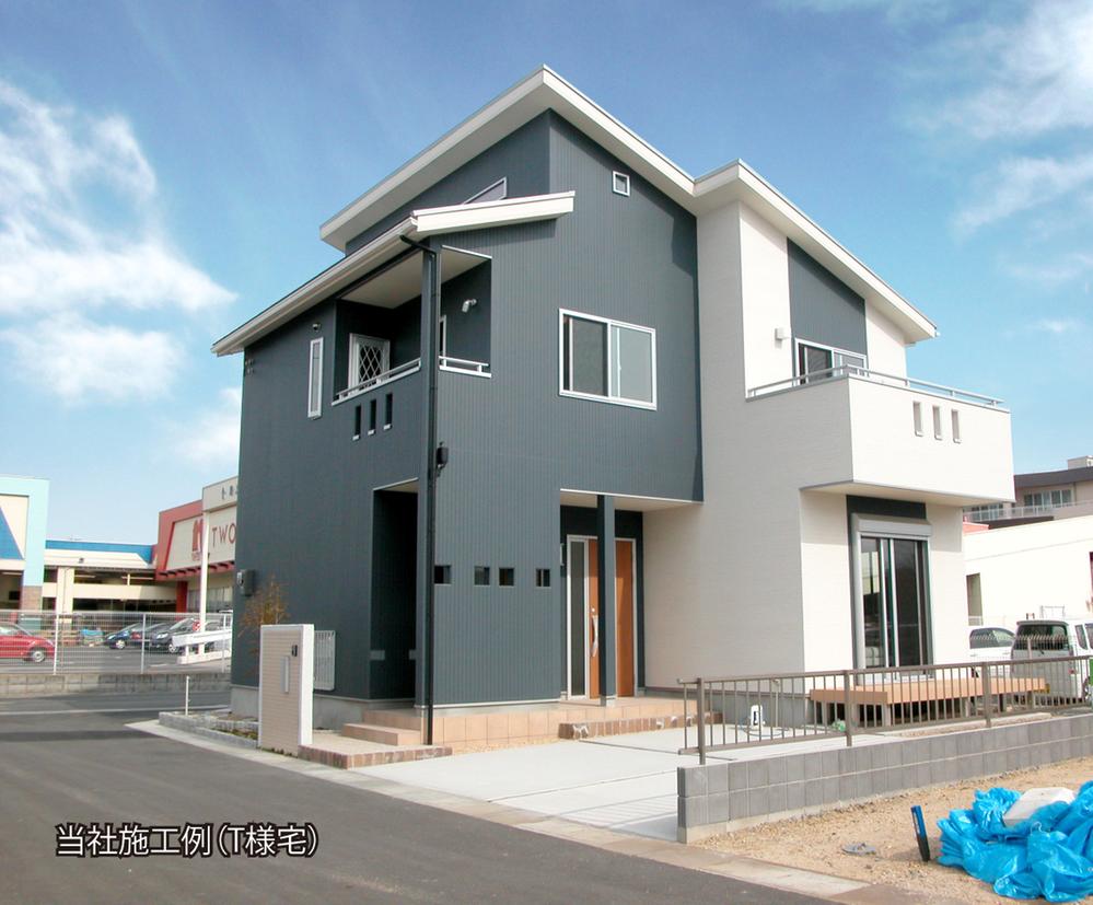 Building plan example (exterior photos). Our construction cases