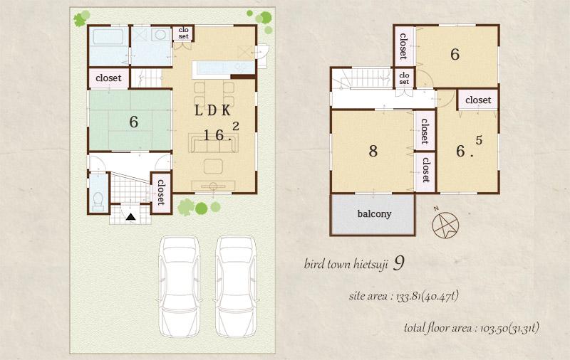 Building plan example (floor plan). Our subdivision map