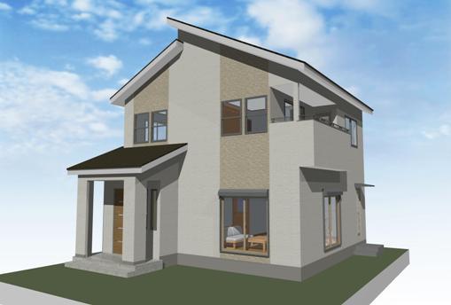 Building plan example (Perth ・ appearance). Building plan example (No. 19 locations) Building price 14.6 million yen, Building area 112.62 sq m