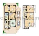 Floor plan. (No. 6 locations), Price 26,300,000 yen, 4LDK, Land area 125.33 sq m , Building area 119.07 sq m