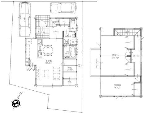 Floor plan. 19,800,000 yen, 3LDK, Land area 125.25 sq m , Building area 100.6 sq m
