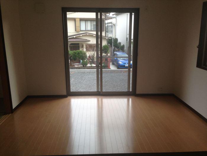 Living. Living room from the kitchen