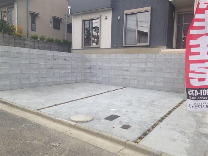 Parking lot. Parking space