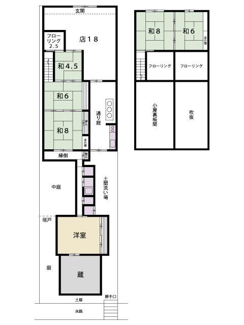 Floor plan. 30 million yen, 6LDK, Land area 264.46 sq m , Building area 165.28 sq m