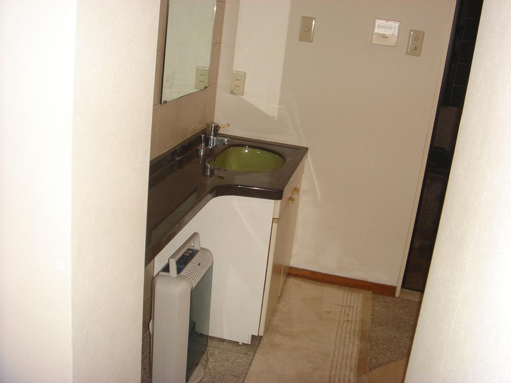 Wash basin, toilet. First floor basin