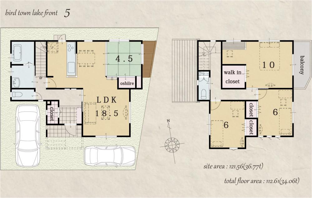 Compartment figure. Our subdivision map