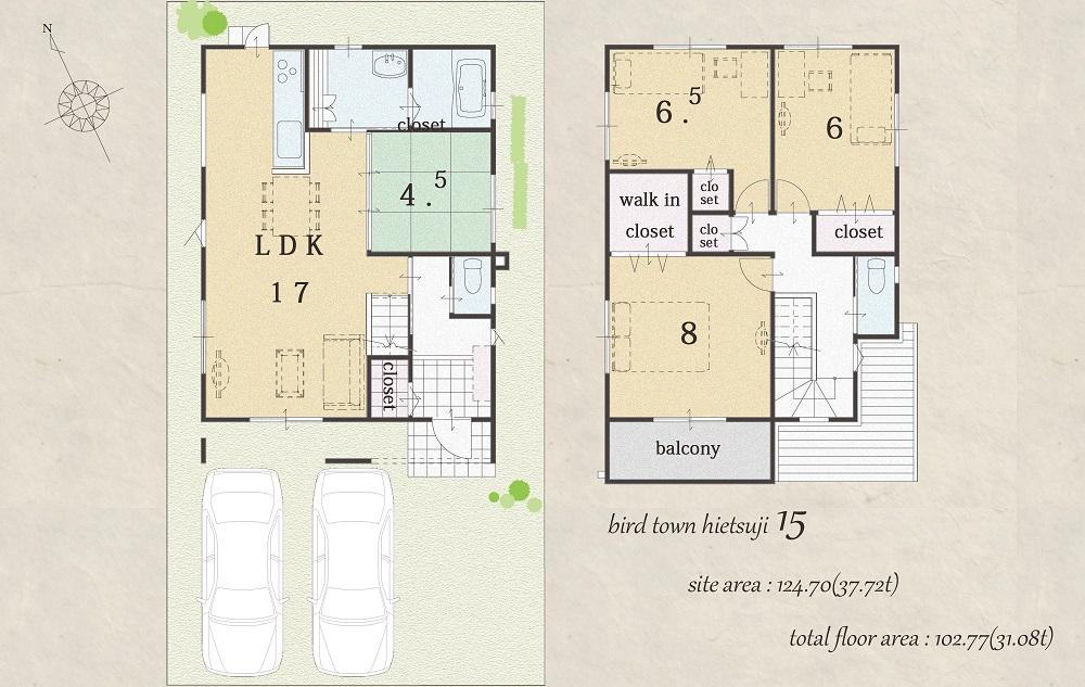 Other. Hieitsuji stage III No. 15 land model house (floor plan)