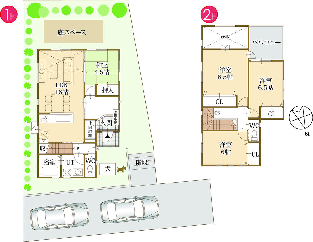 Building plan example (floor plan). Our subdivision map