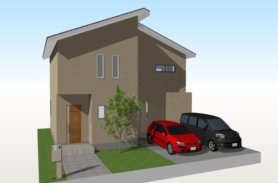 Building plan example (Perth ・ appearance). Plan Example 2