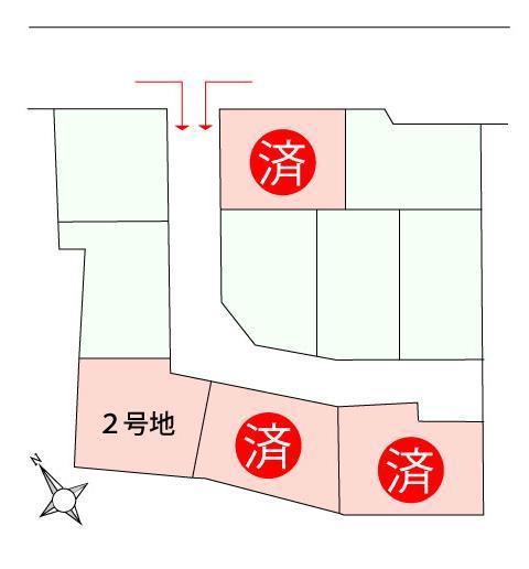 Compartment figure. Land price - compartment view