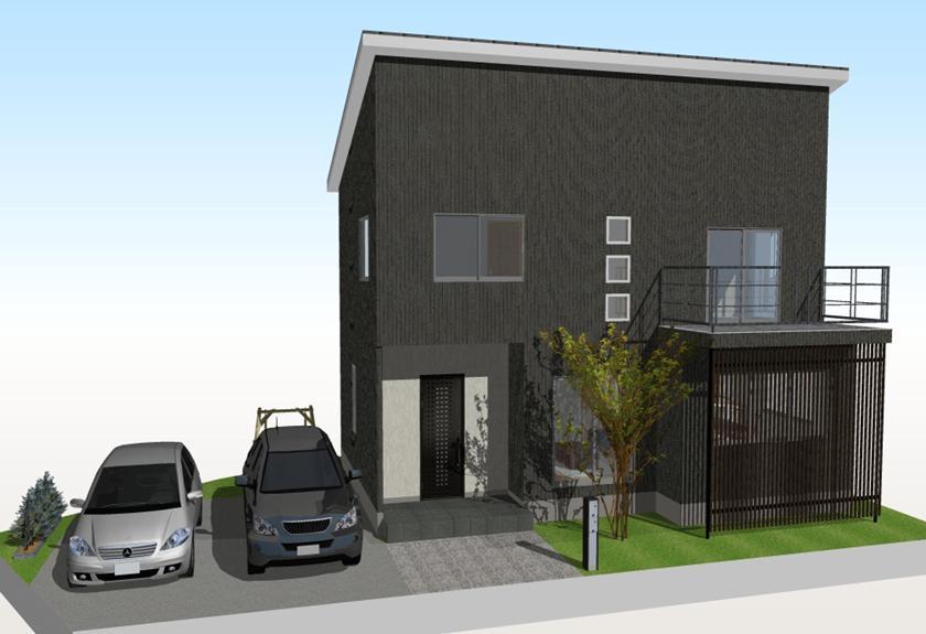 Rendering (appearance). (Building 2) appearance image view